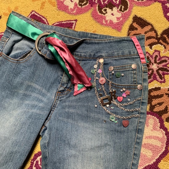 Raven Simone Capri Jeans Size 14 - Picture 2 of 5